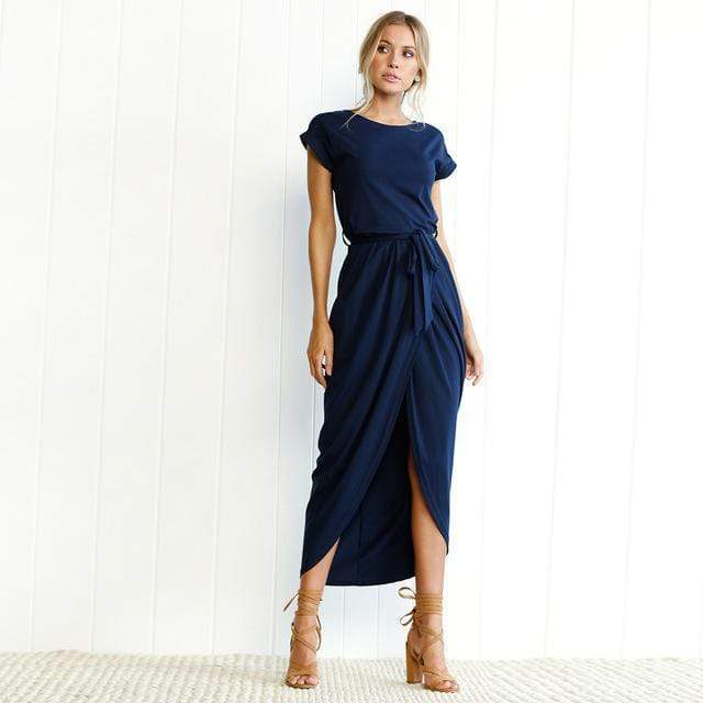 Maxi Jurk voor Bruiloftsgasten Basic met Split