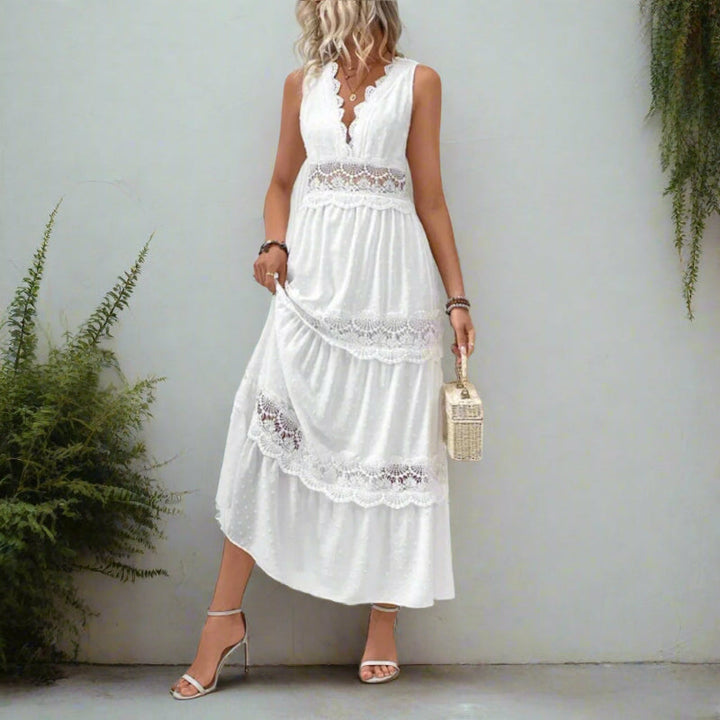 Maxi Zomerjurk Zaveria Elegante