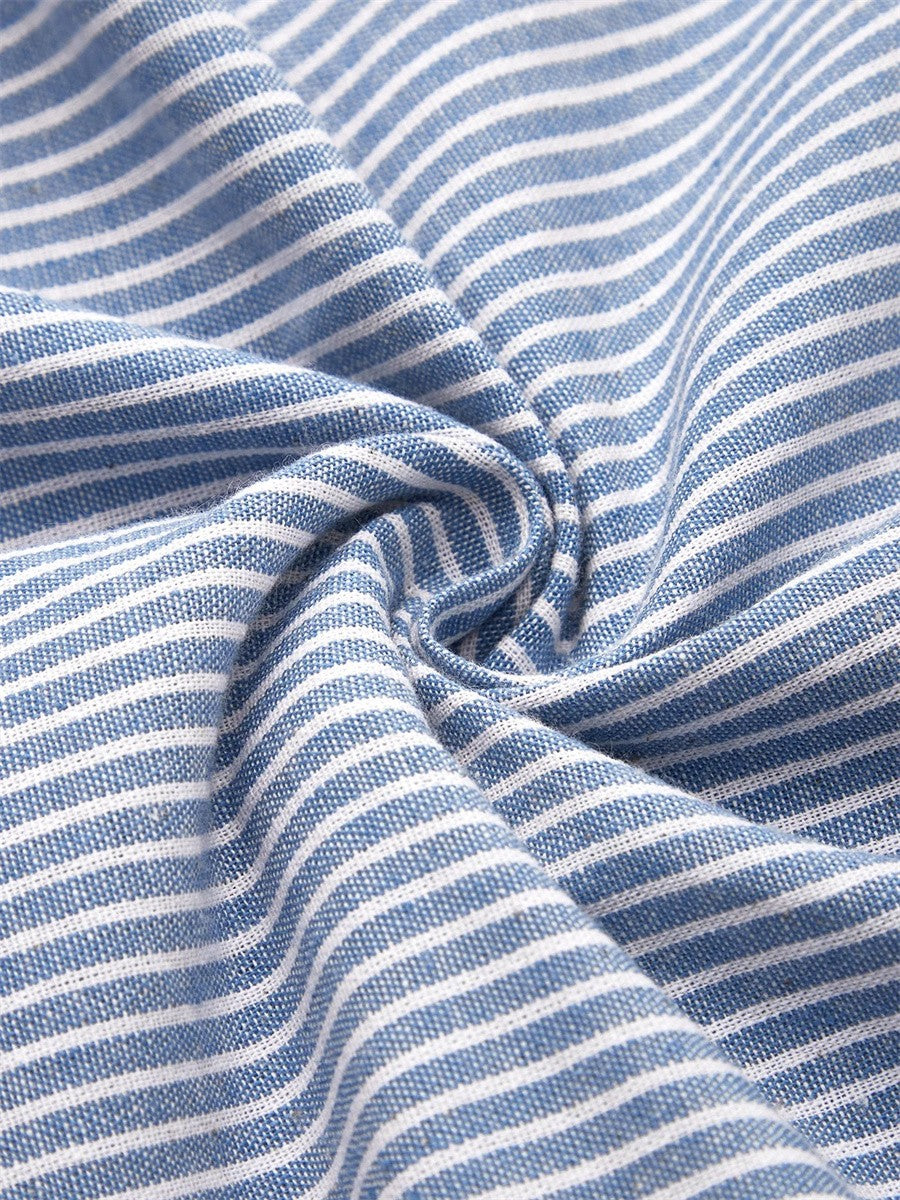 Wanda | Gestreepte Midi Jurk