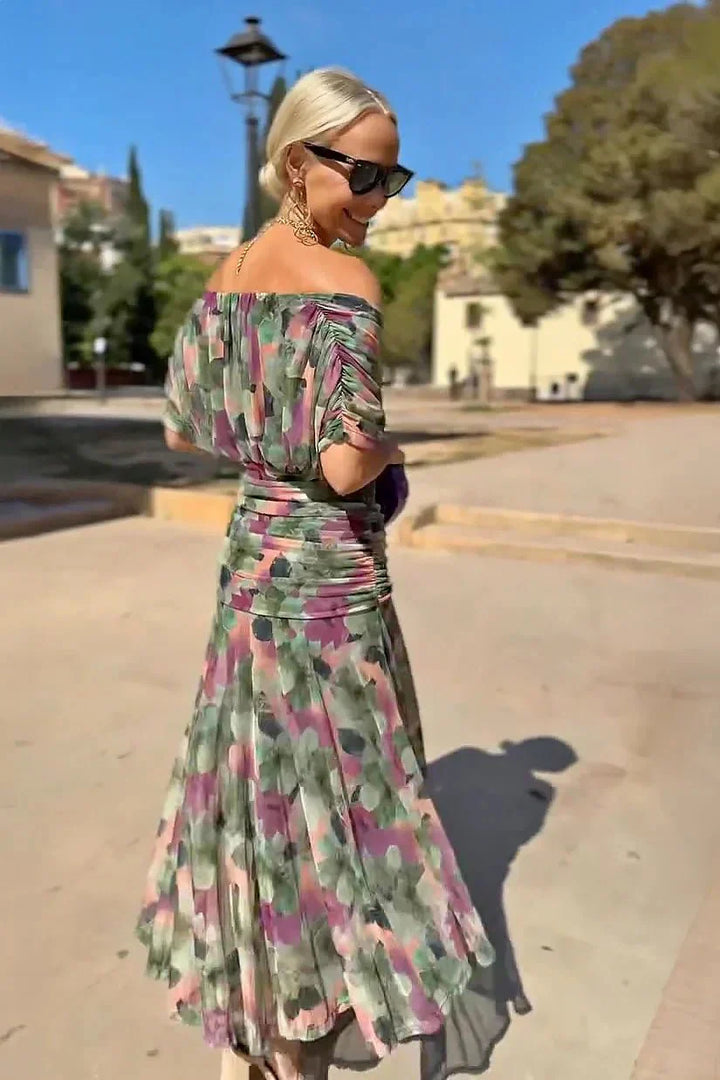 Elodie | Elegante maxi-jurk met V-hals