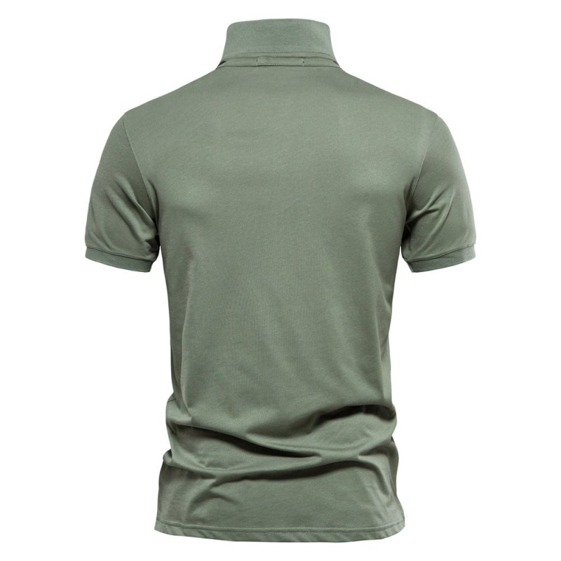 James | Tijdloos, smal gesneden herenpoloshirt