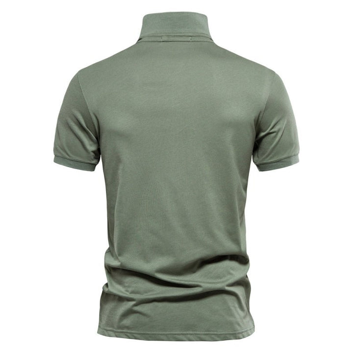 James | Tijdloos, smal gesneden herenpoloshirt