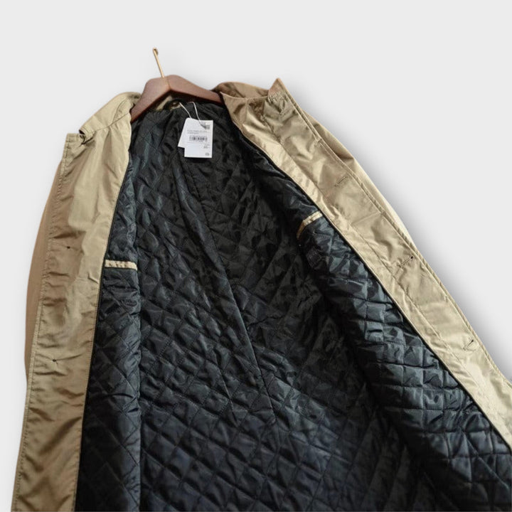Comfortabele elegante heren trenchcoat