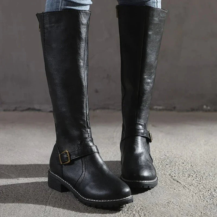 Indy - Leren Dames Laarzen