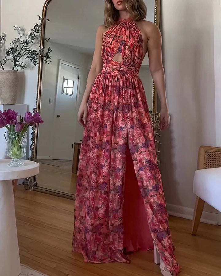 Luna™ |  Maxi Jurk met Bloemenprint