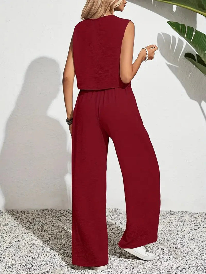 Lisa™ | Casual zomerset met sweetheart halslijn