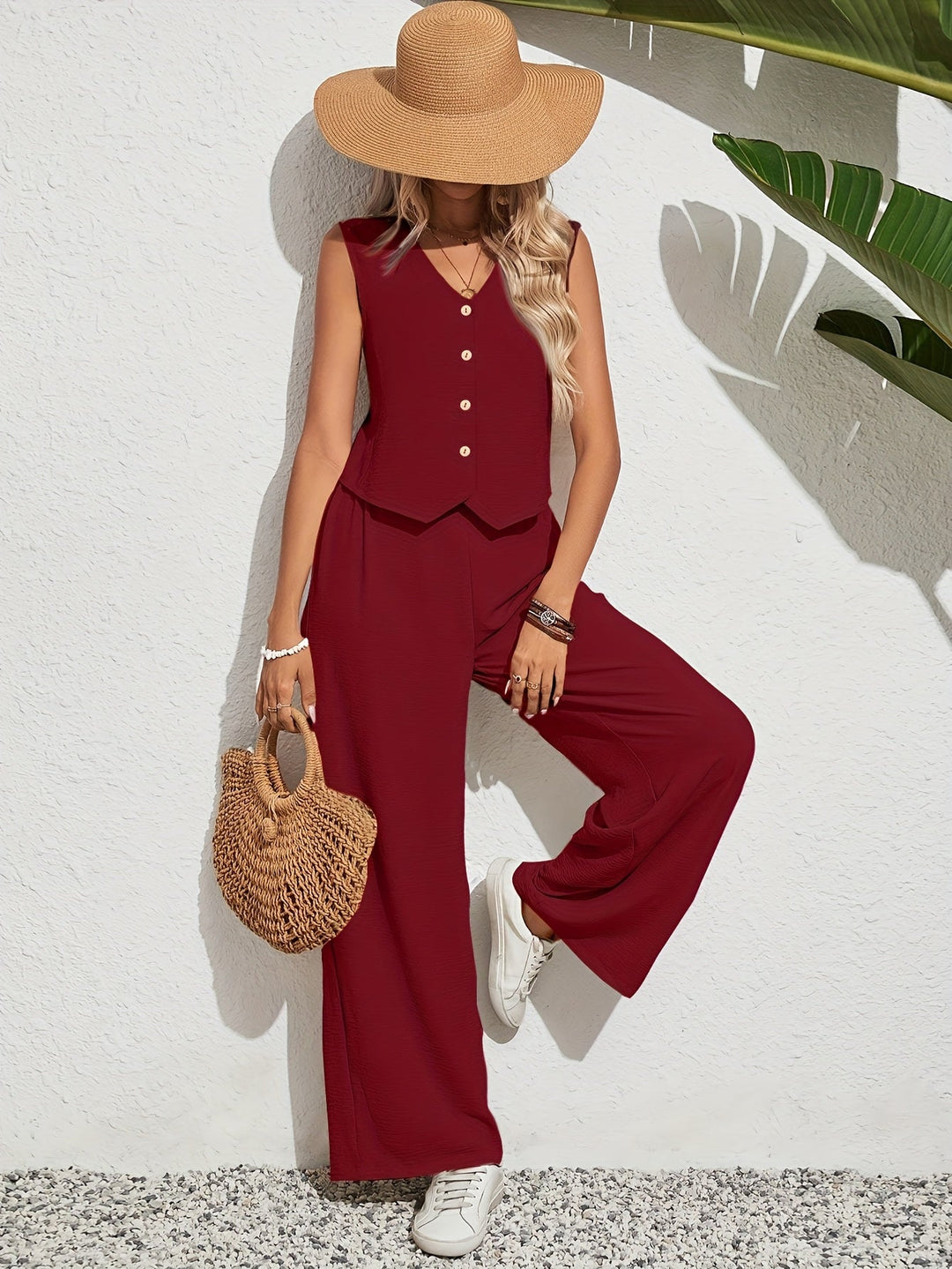 Lisa™ | Casual zomerset met sweetheart halslijn