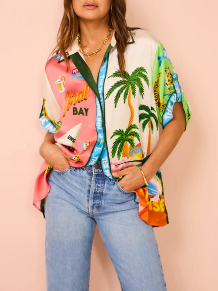 Florence | Elegante Dames Kledingset met Zomerse Print