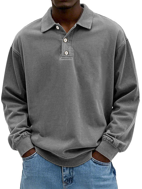 Ivo - Smart-Casual Poloshirt (Grijs)