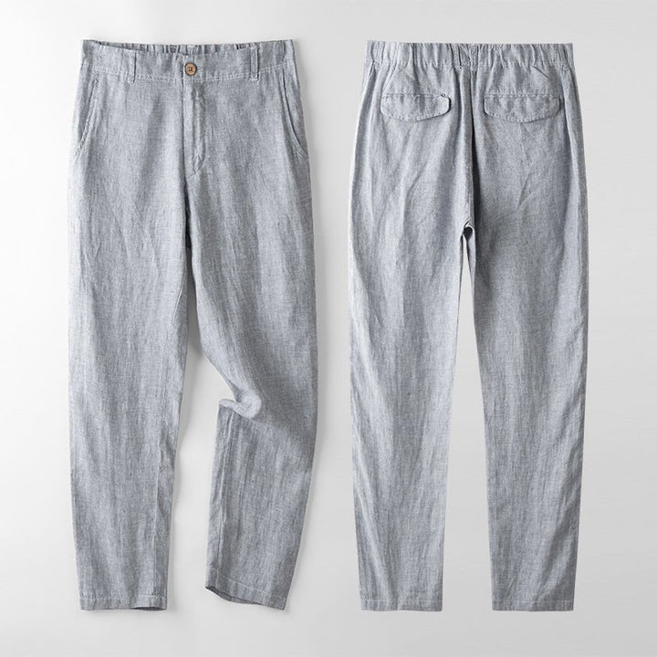 Riviera - Linnen Tailored Fit Chino's