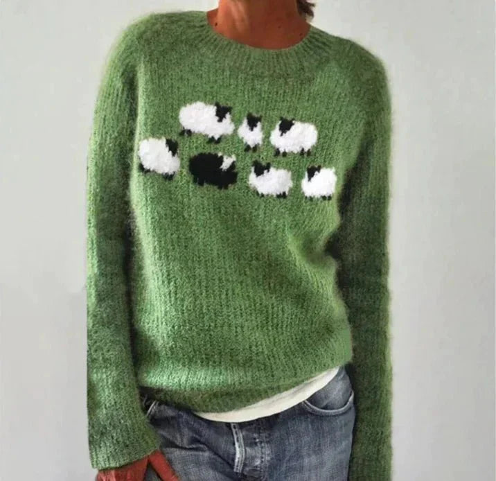 Noëlla™ | Retro Dames Herfsttrui
