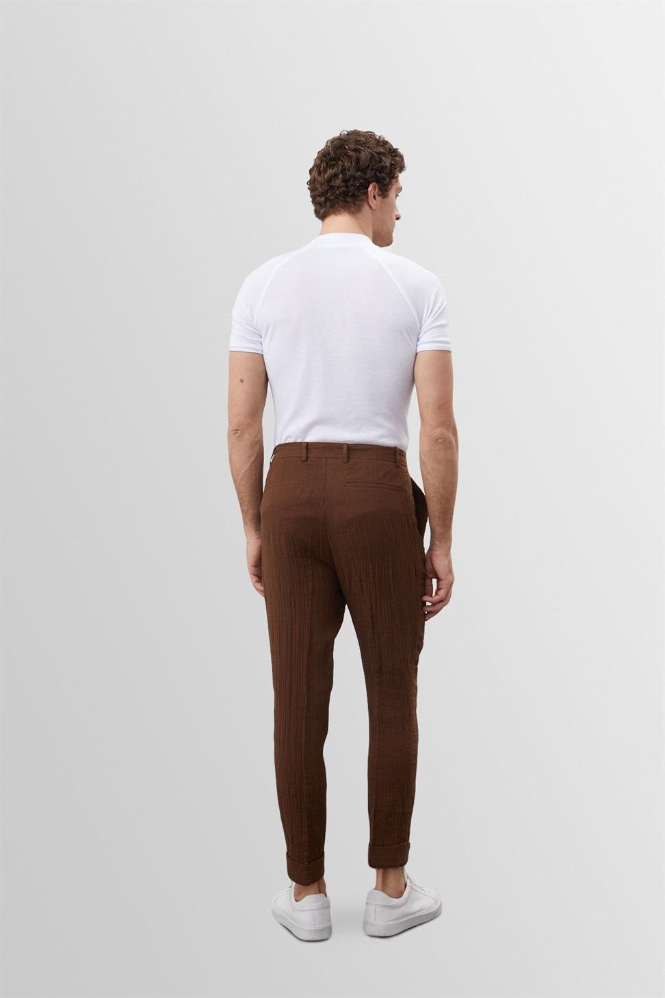 Joachim | Klassiek Slim-Fit Witte T-Shirt voor Heren