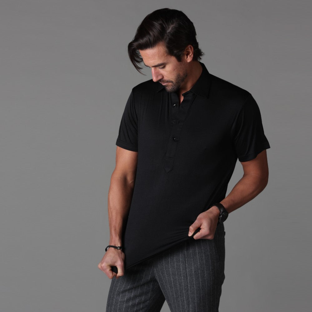 Jack | Schone Prestaties Rekbaar Slim Fit Korte Mouwen Poloshirt