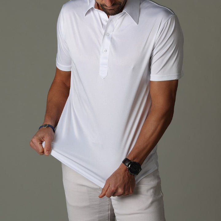 Jack | Schone Prestaties Rekbaar Slim Fit Korte Mouwen Poloshirt