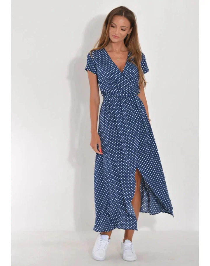 Suzanne - Elegante V-hals jurk