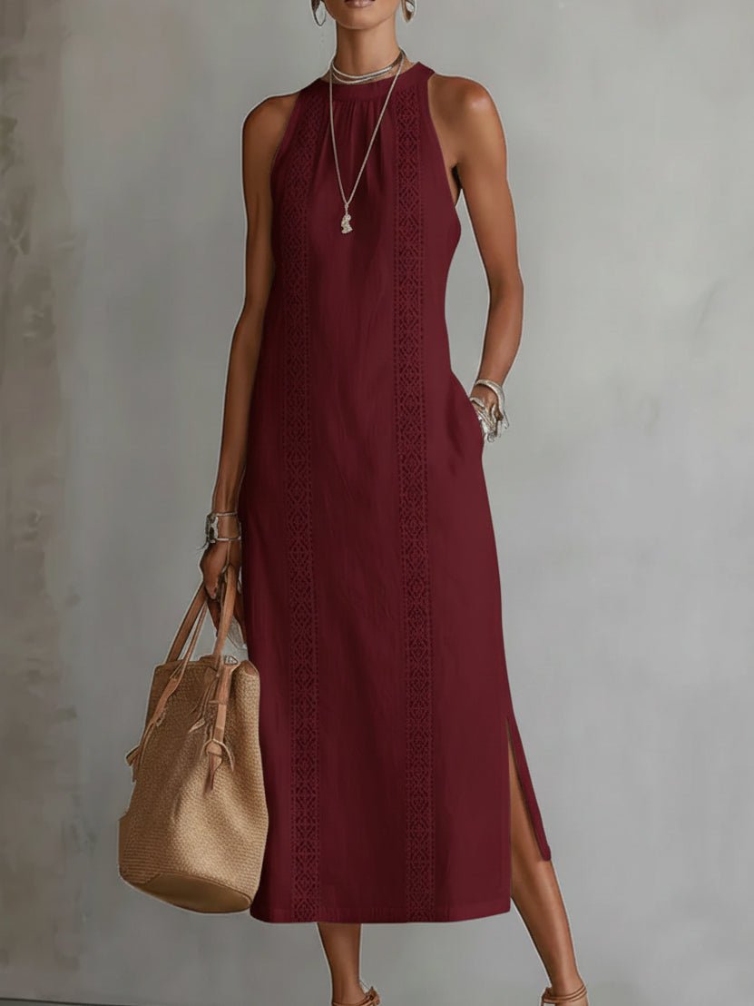Tessa | Casual Dames Midi-jurk